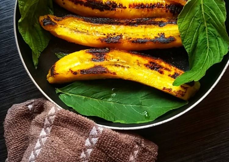 Recipe of Ultimate Pan roasted plantain | This is Recipe So Popular You Must Test Now !!