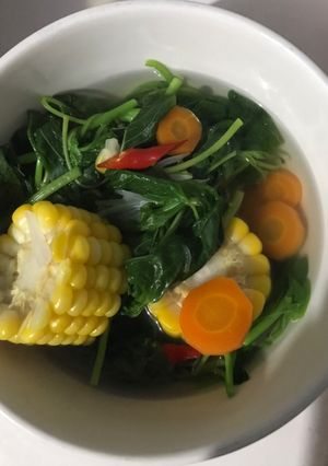 Foto resep Sayur bayam bening