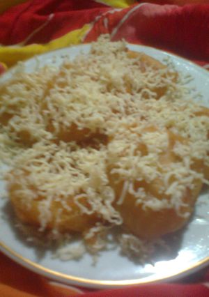Foto resep Tape singkong goreng selimut keju