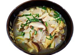 Canh mít non chay