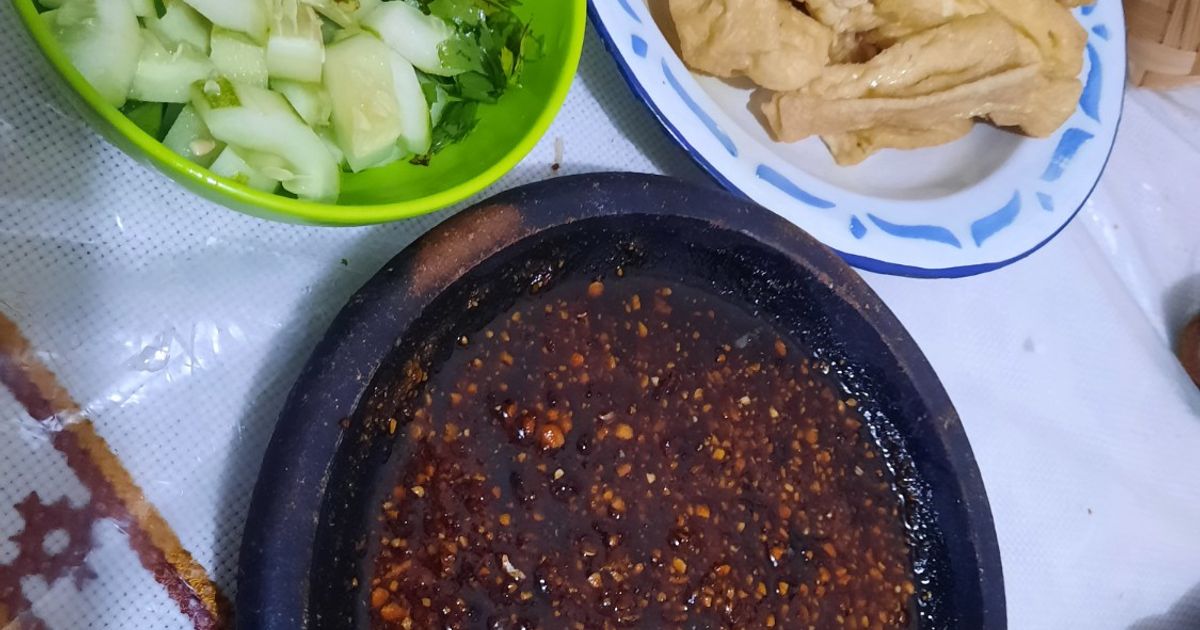 Tahu Goreng Bumbu Kecap Kacang