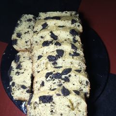 Oreo cake loaf A picture of Oreo cake loaf.
