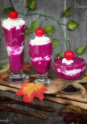 Foto resep Smoothies Buah Naga dan Pisang