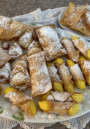 Foto di Chiacchiere semplici veloci e senza uova