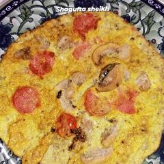 A picture of Italian omelette.