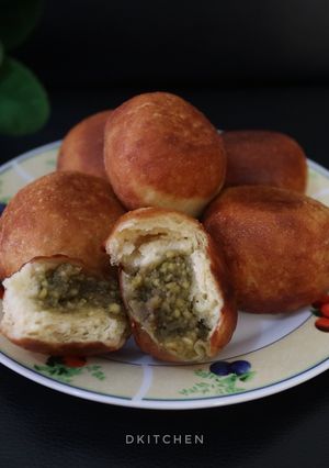 Foto resep Kue Otok Otok (Roti Goreng isi kacang Ijo)
