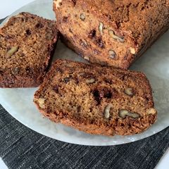 A picture of Banana Chocolate Chip Bread.