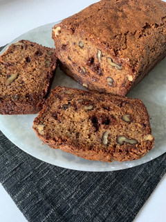 A picture of Banana Chocolate Chip Bread.