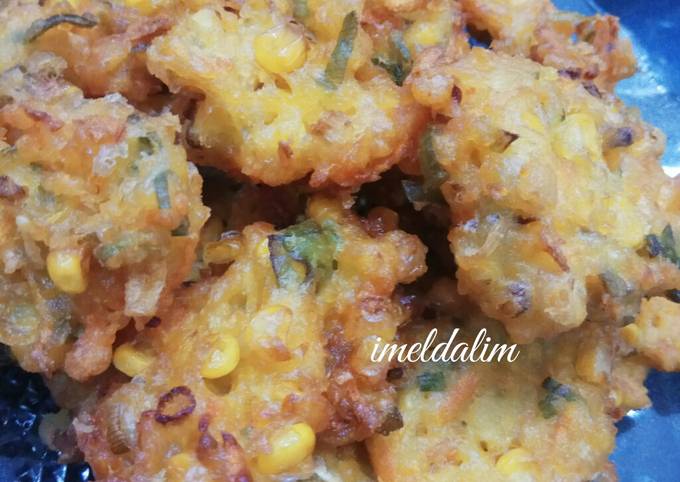 Cara Buat Bakwan Jagung Manado Kriuk Sederhana Dan Enak