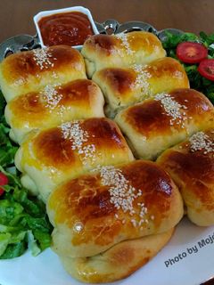 عکسی از دستور پیراشکی گوشت و قارچ