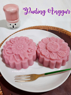Foto resep Puding Anggur