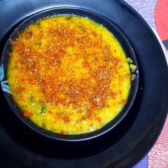A picture of Masala Moong Dal.