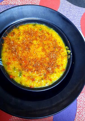A picture of Masala Moong Dal.