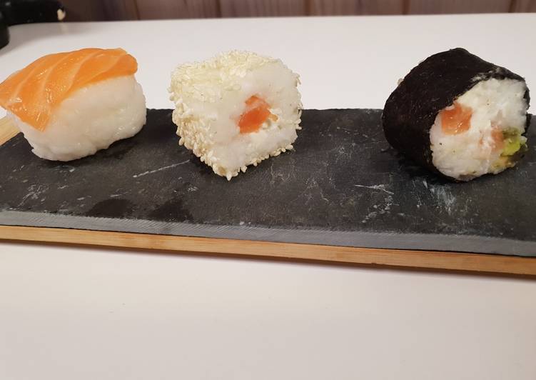 Créer des étapes Sushi/maki/California Délicieux garanti