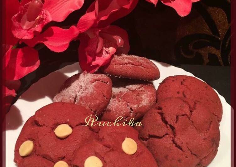 Recipe of Ultimate Red velvet cookies