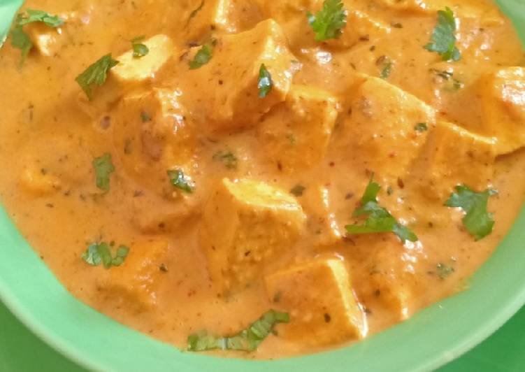 Steps to Make Quick Paneer Butter Masala
