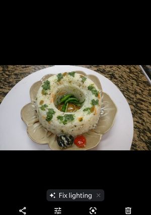 A picture of Kokum rice.
