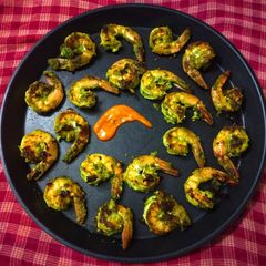 A picture of Hara Bhara Masala Prawn.