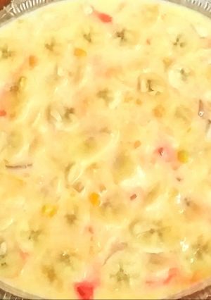 A picture of Fruit custard.