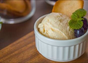 The New Way Making Recipe Lemon  White Chocolate Ice Cream Practical Delicious