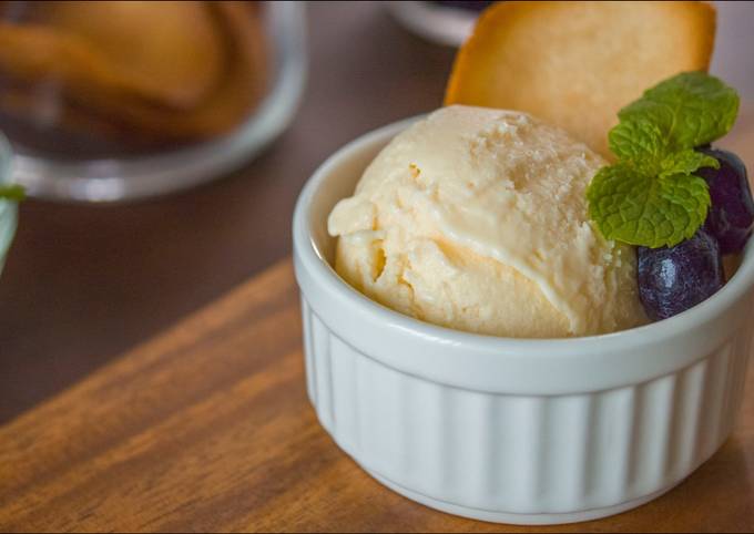 Recipe: Appetizing Lemon & White Chocolate Ice Cream★Recipe video★