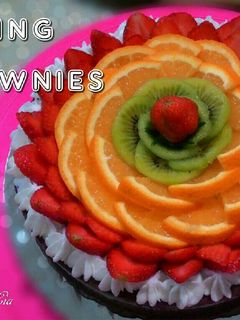 Foto resep Puding Brownies Isi Vla