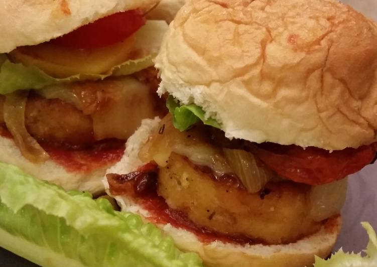 Simple Way to Make Homemade Healthy chicken burger sliders