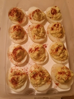 A picture of Ghen's Deviled Eggs.