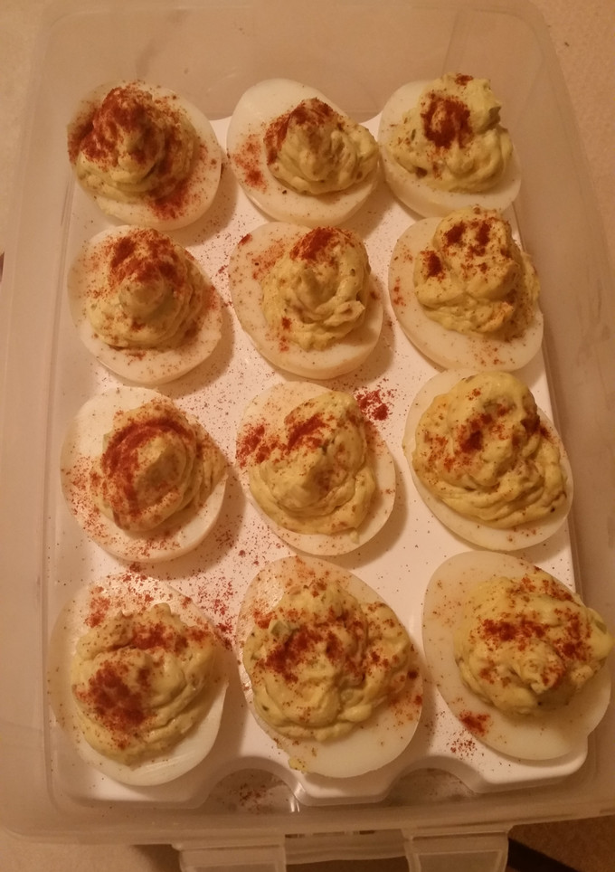 A picture of Ghen's Deviled Eggs.
