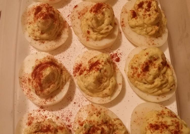 Recipe of Homemade Ghen&#39;s Deviled Eggs