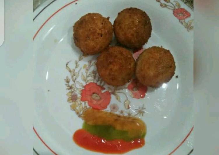 Recipe of Homemade Rice and chickpeas balls