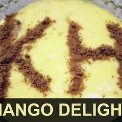Mango 🥭 trifle delight A picture of Mango 🥭 trifle delight.