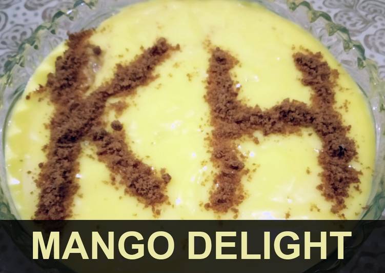 Mango 🥭 trifle delight