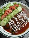 Chiles verdes rellenos