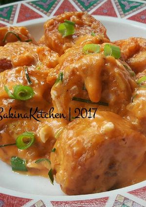 Foto resep Udang / Tofu Telur Asin