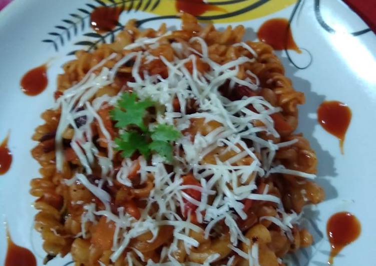 Recipe of Jamie Oliver Spicy Macaroni in Tomato Sauce