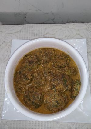 পালং কোপ্তা কারি (spinach kofta curry recipe in Bengali) রেসিপির প্রধান ছবি