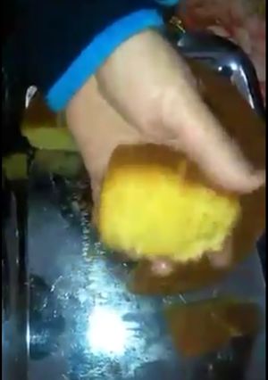 صورة لوصفة كيكه البرتقال السريعه في الخلاط