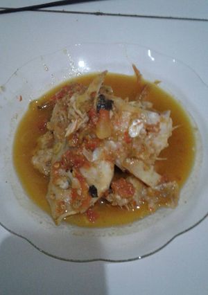 Foto resep Kepala ikan mas asam manis