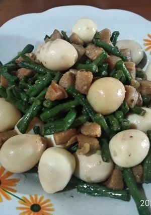 Foto resep Oseng gembus telur puyuh