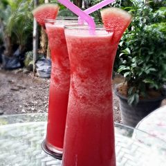 A picture of Kanya's Watermelon Drink.