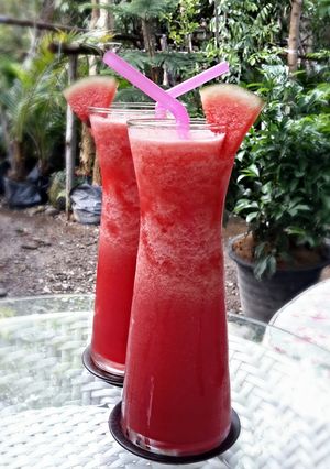 A picture of Kanya's Watermelon Drink.
