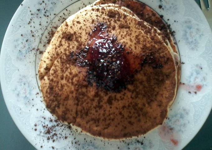 Strawberry pancakes Recipe