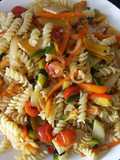 Pastas con verduras confitadas o salteadas -pasta seca o fresca