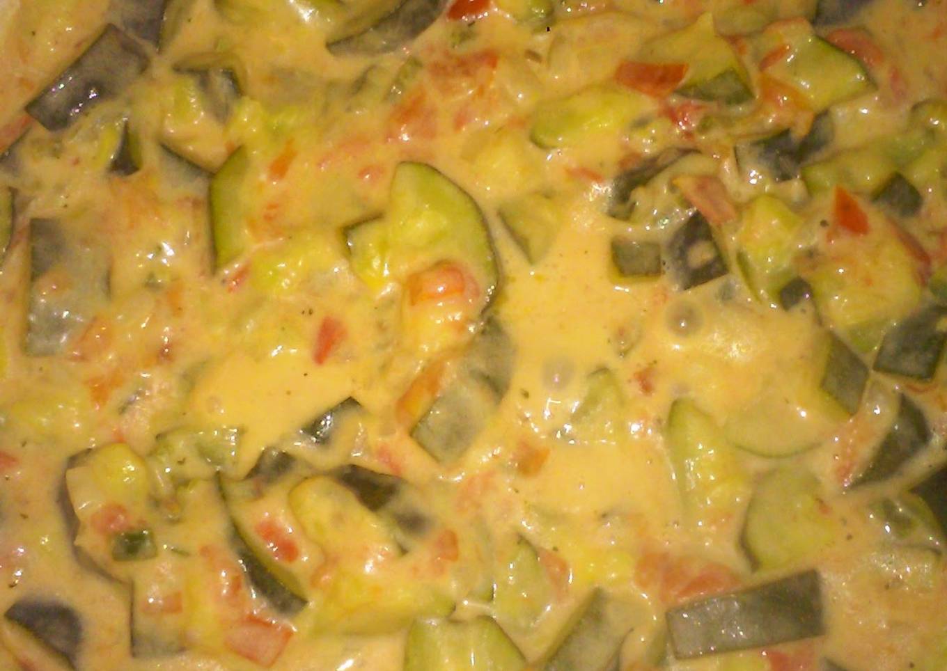 Creamy Cheesy Zucchini