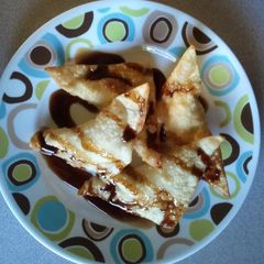 A picture of Fried Chicken Wontons.