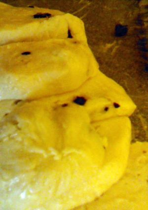 A picture of Blueberry fudge.