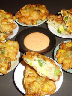 A picture of Corn Fritters.