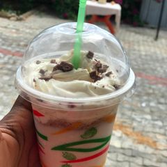 A picture of Chocolate milkshake.