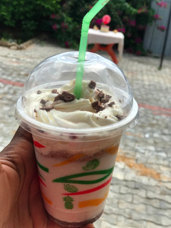 A picture of Chocolate milkshake.